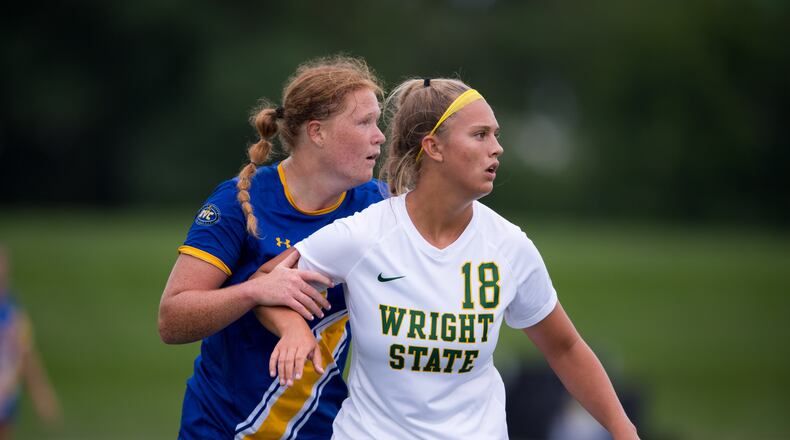 Wright State's Marcella Sizer was named Horizon League Offensive Player of the Year on Friday. Wright State Athletics photo