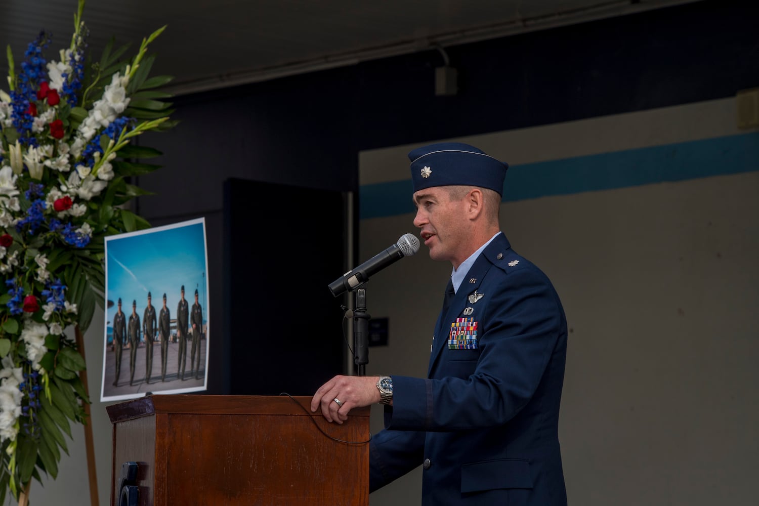 PHOTOS: Funeral held for Thunderbird pilot Maj. Stephen ‘Cajun’ Del Bagno