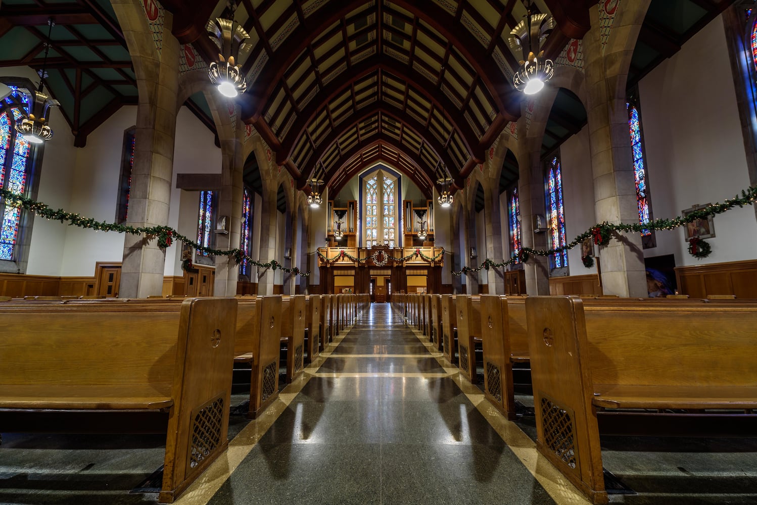 PHOTOS: A look inside St. Anthony of Padua Catholic Church decorated for Christmas