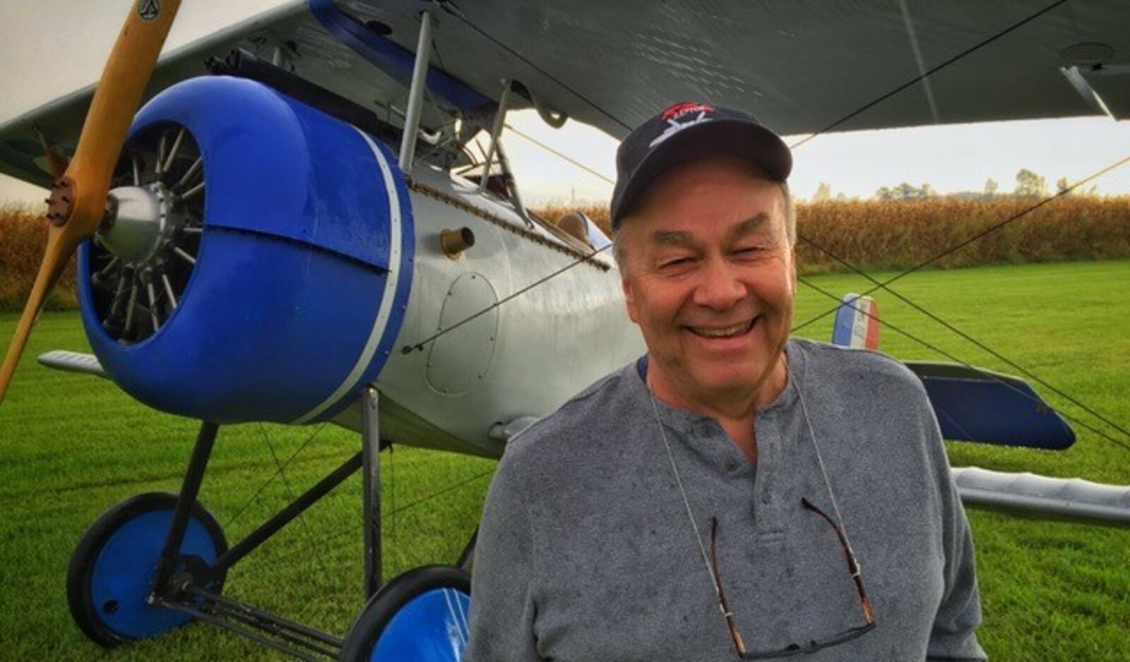 Aviation photographer, historian, author and film maker Dan Patterson