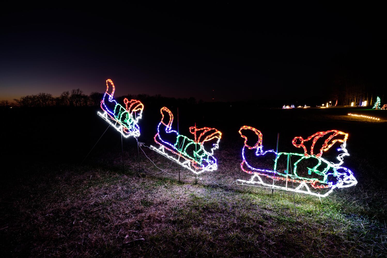 PHOTOS: Holiday Lights dazzle at Lost Creek Reserve in Troy
