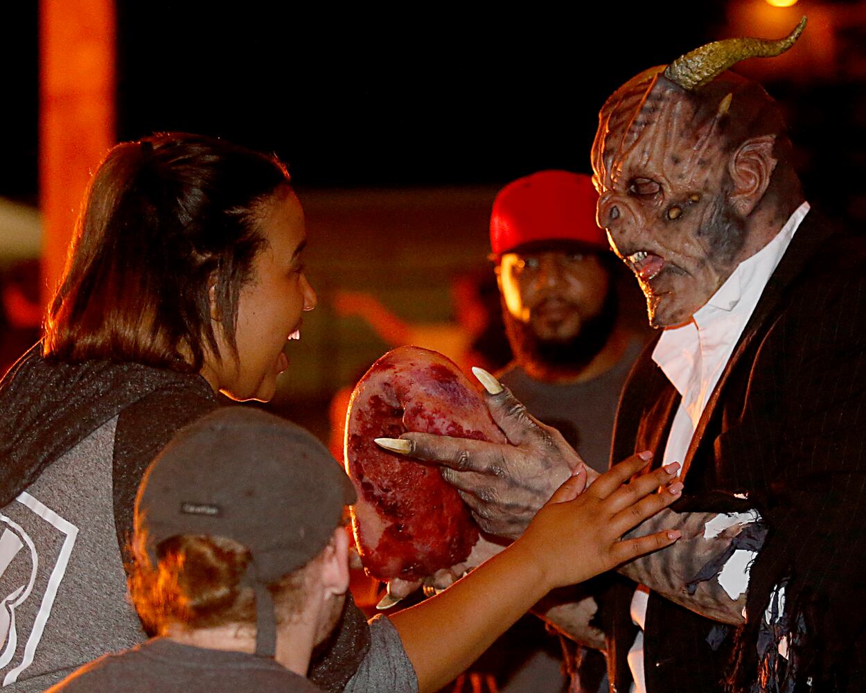 PHOTOS: The people (and creatures) we spotted at Land of Illusions first haunted weekend of the season