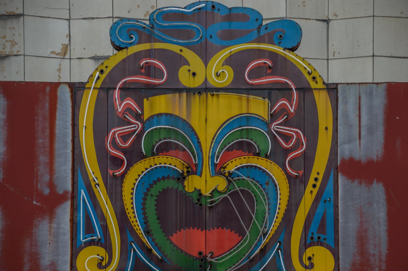 Exterior of the Fairborn Theatre on 34 S. Broad St. in downtown Fairborn, April 22, 2017  // Tom Gilliam