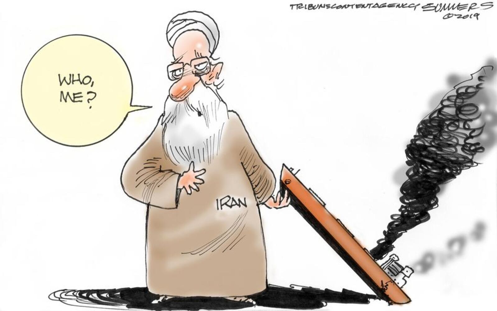 Week in cartoons: Iran tensions, climate change and more