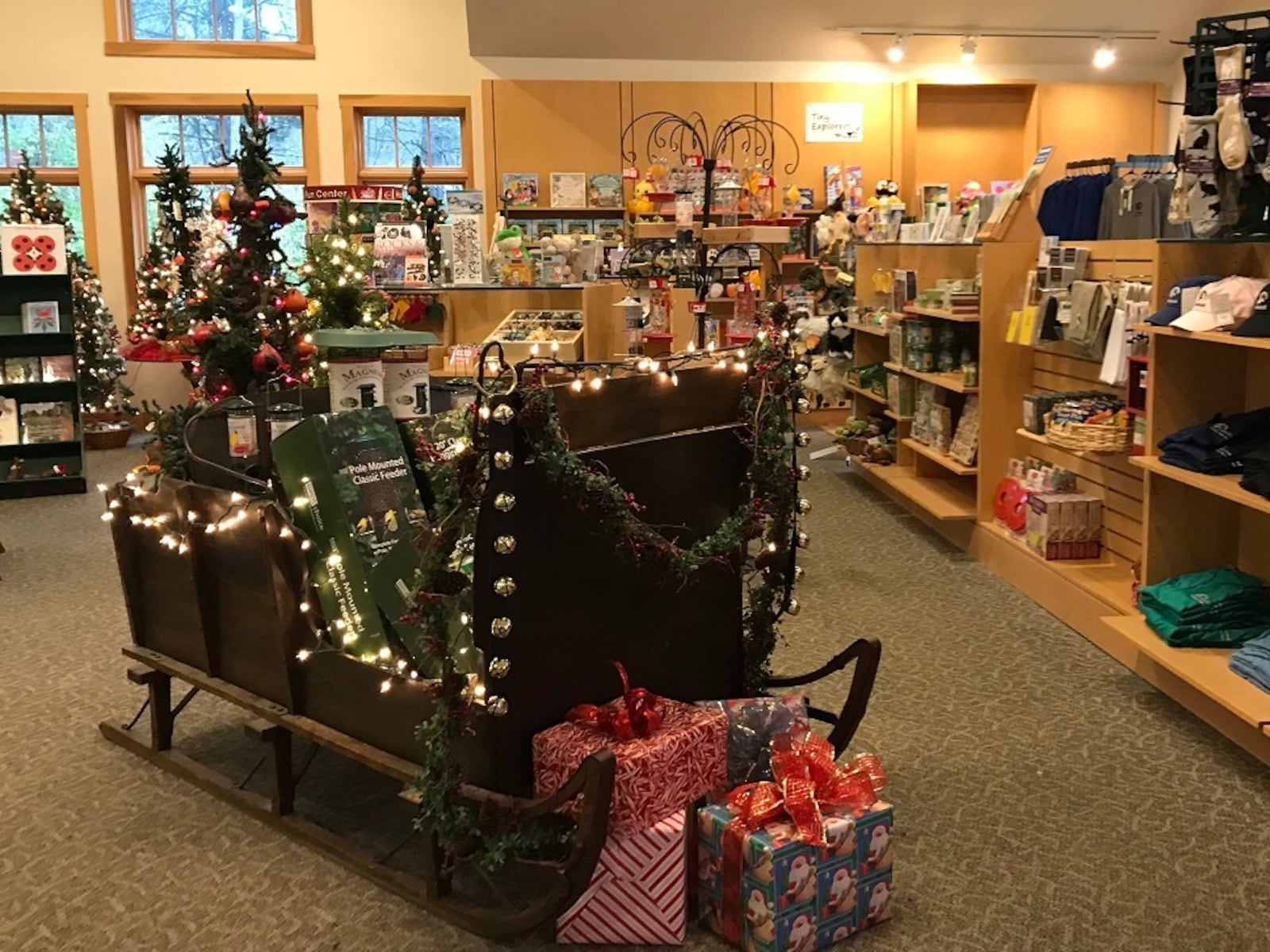 The Aullwood Nature Store is filled with presents related to birds, animals and nature.
CONTRIBUTED