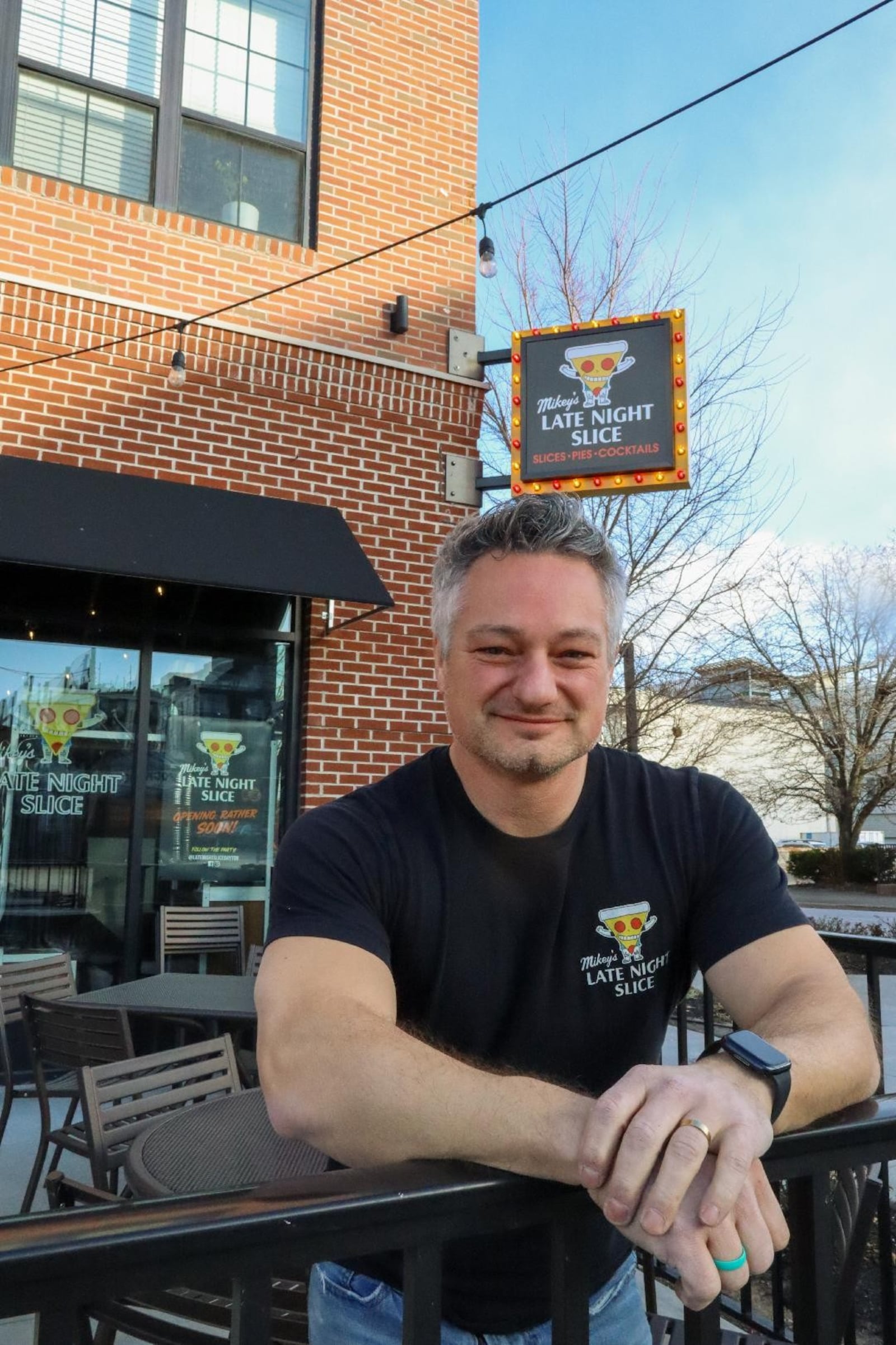 Mikey Sorboro, founder and owner of Mikey's Late Night Slice. CONTRIBUTED