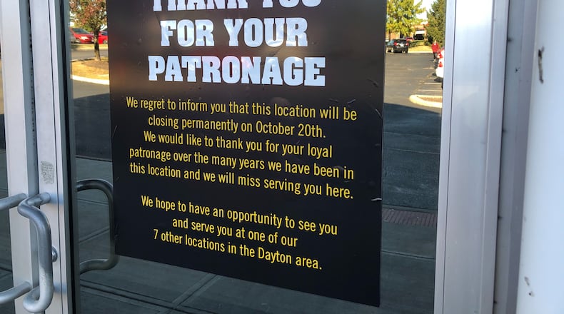 Buffalo Wild Wings closes in Springboro to open at Austin Landing