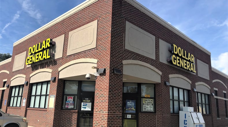 The Dollar General on Wayne Avenue in South Park will close early next year. Some residents say the business was a bad neighbor. CORNELIUS FROLIK / STAFF