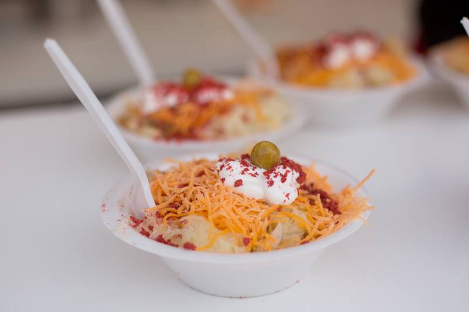 One thing you must try at Ohio's 46th annual Sauerkraut Festival is the German Sundae served by the Sons of the American Legion.  (Source: Facebook)
