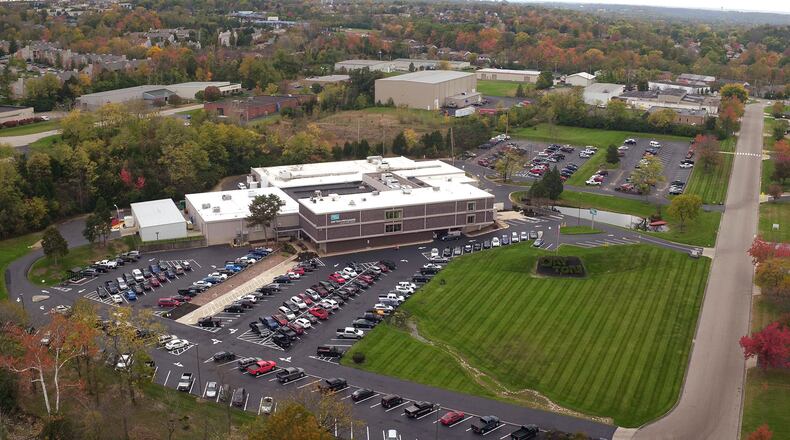Aerial view of Dayton Progress looking West. West Carrollton city officials are seeking to have the city be picked as the site of a $16 million expansion by the parent company of a manufacturer in the city. City officials have been working with Misumi USA Inc., whose officials are interested in building a 50,000-square-foot facility to bring 20 jobs to the Dayton Progress Corp. site at 500 Progress Road, records show. TY GREENLEES / STAFF