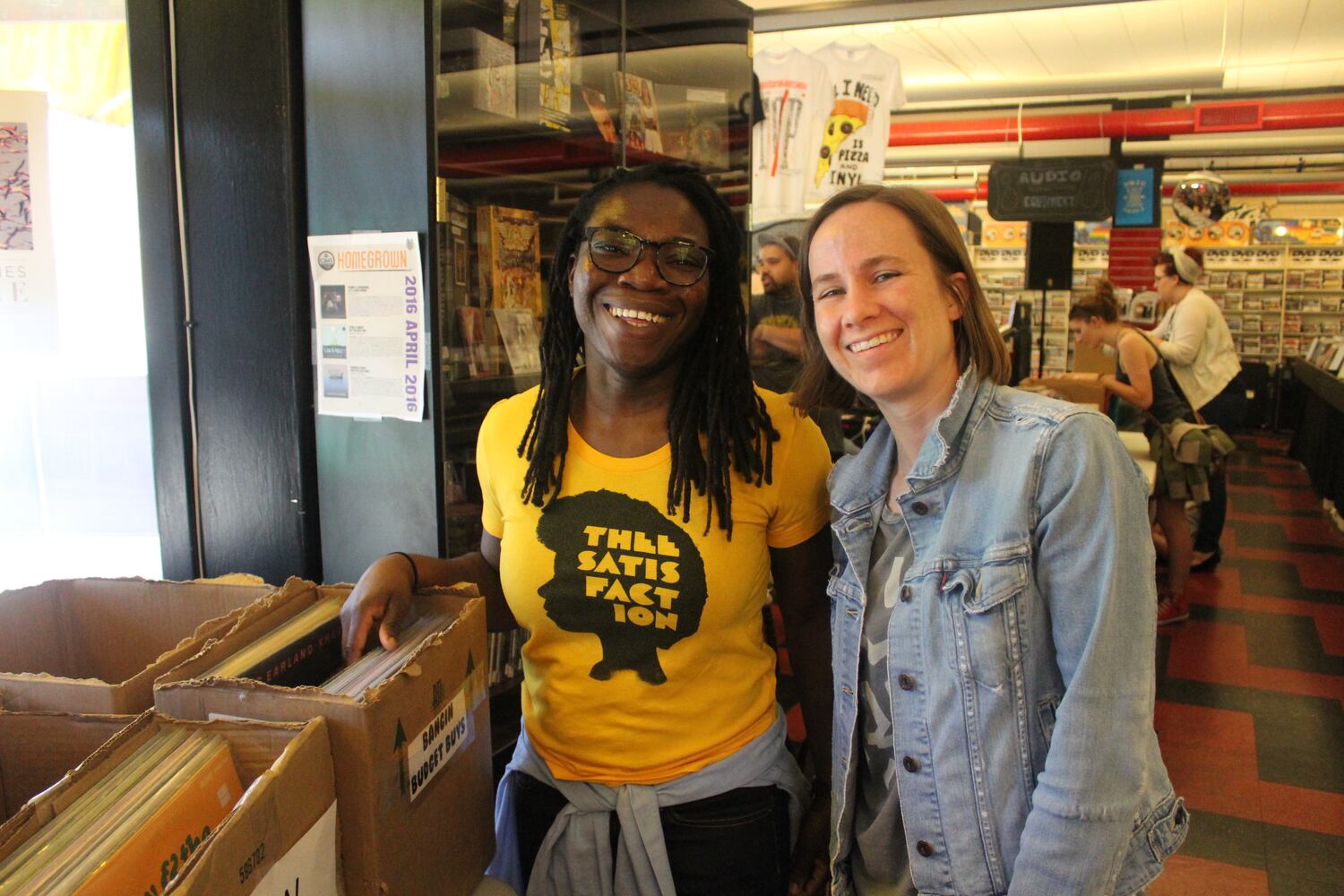 Photo: Record Store Day hits Omeg Music, Recreate and Feathers in the Oregon District