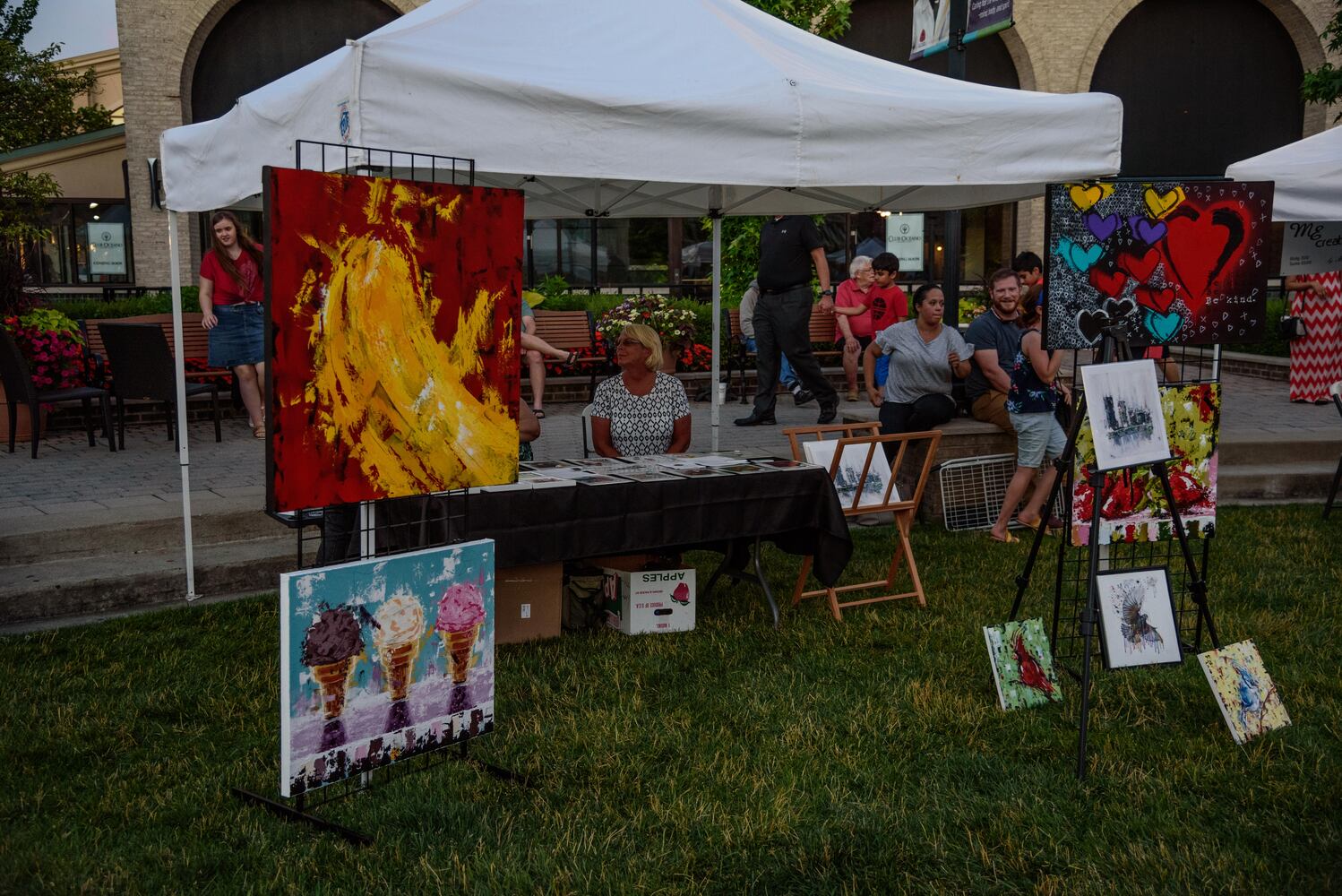 PHOTOS: Did we spot you at the first ever Wine & Art festival at The Greene?