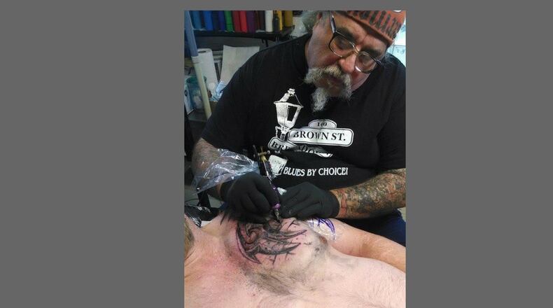 A GoFundMe page has been set up for Glenn Scott, business owner and tattoo artist.