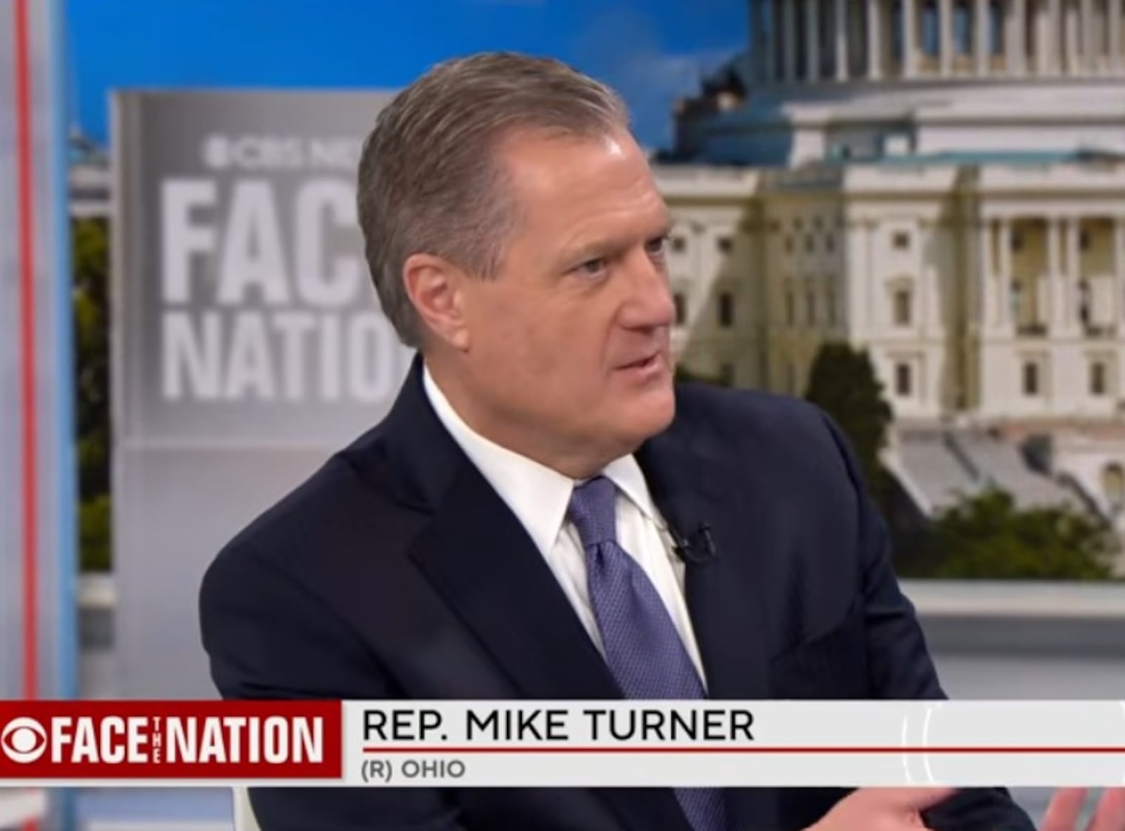 Ohio Rep. Mike Turner appeared on CBS's "Face The Nation" Sunday afternoon. CONTRIBUTED