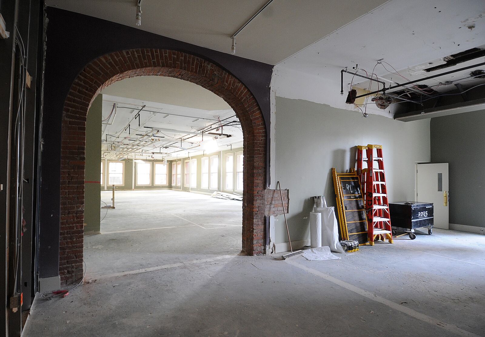 Inside the new offices of Infiniti Labs located at 15 W. 4th Street in downtown Dayton. MARSHALL GORBY\STAFF