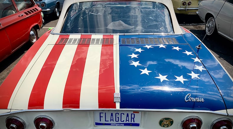Corvair Society of America is holding their International Convention in Dayton this year. Corvair owners and enthusiasts from around the world are here to celebrate these unique cars. MARSHALL GORBY\STAFF