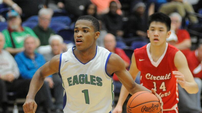 Christian Montague led CJ with 18 points and six rebounds. MARC PENDLETON / STAFF