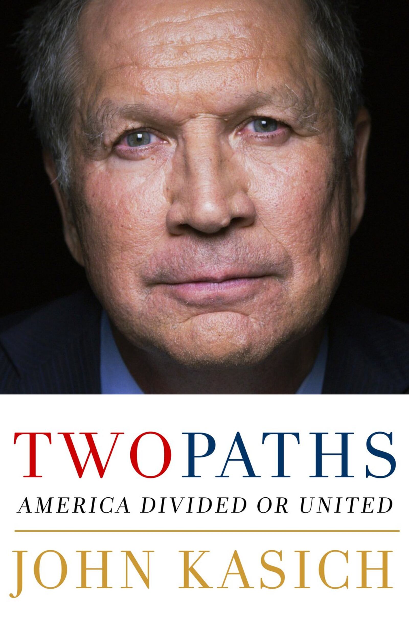 Book cover for yet-to-be released book by Ohio Gov. John Kasich.