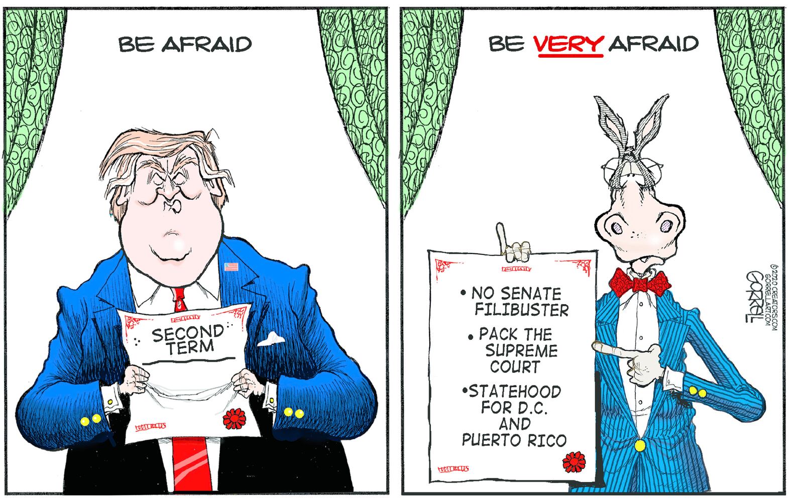 Week in cartoons: 200,000 COVID-19 deaths, Supreme Court nominees and more