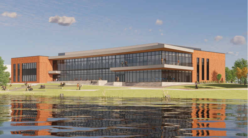 The Lorne D. Sharnberg Business Center. Courtesy of Cedarville University.