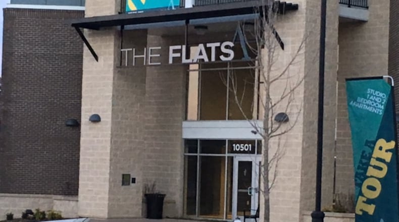 The Flats at Austin Landing has opened some parts of the 274-unit apartment complex. But Austin Landing’s developer said the estimated $28 million project is expected to be completed this summer. NICK BLIZZARD/STAFF