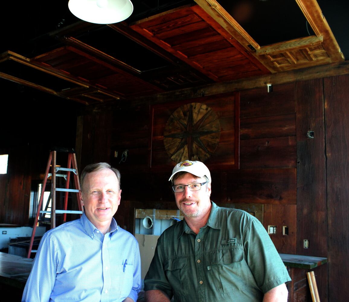 Inside the construction zone at Wandering Griffin