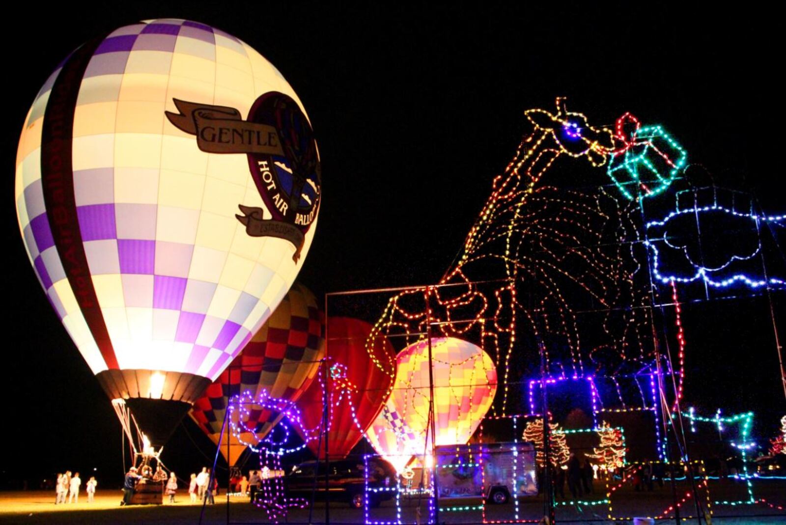 The Balloon Glow at Light Up Middletown will be held on one night only on Monday, Dec. 11, from 7 p.m. to 7:30 p.m. STAFF FILE PHOTO