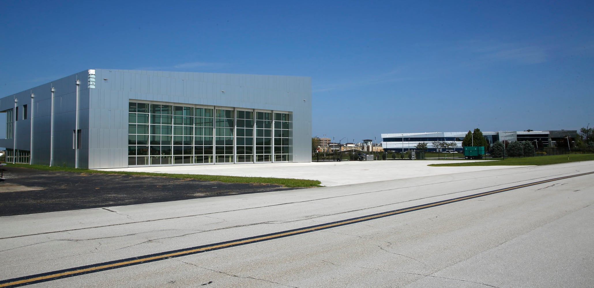 New eye-popping hangar at Dayton-Wright Brothers Airport