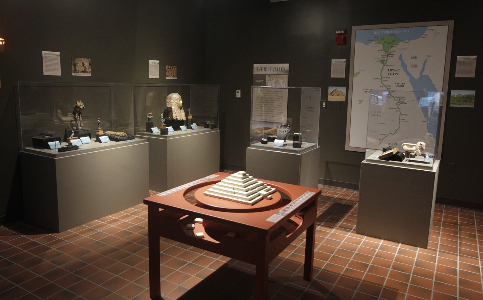 Ancient Egypt, a new exhibit at The Boonshoft Museum of Discovery, is a glimpse into the history, geography and culture of one of the world’s longest-lasting civilizations. LISA POWELL / STAFF