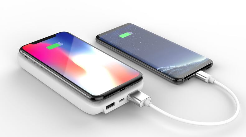 Among the features built into the UnPlugged batteries is smart-sense technology to ensure complete device compatibility, hyper-charge for ultra-fast charging, rapid-recharge and pass-through charging so you can charge up the UnPlugged battery while devices are connected for charging. (Handout/TNS)