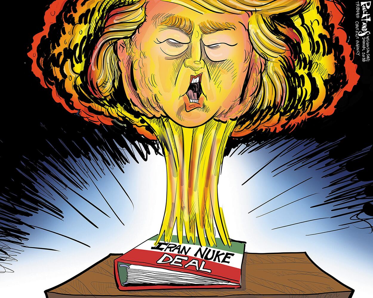 Week in cartoons: The Iran deal, Rudy Giuliani and more