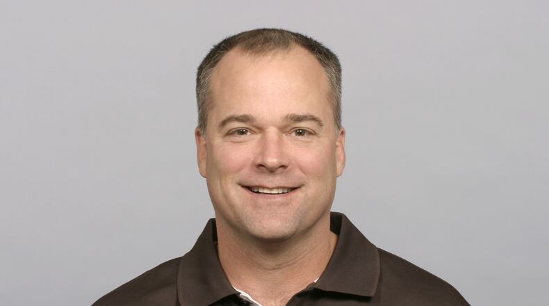 In this handout image provided by the NFL, Bill Davis of the Cleveland Browns poses for his NFL headshot circa 2011 in Berea, Ohio. (Photo by NFL via Getty Images)