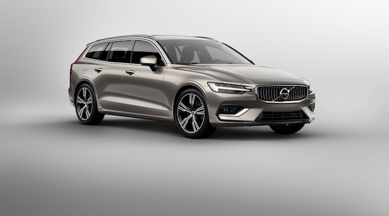 This version of the V60 station wagon first debuted for Volvo in 2020, but each model year the automaker has made improvements to add more efficiency. CONTRIBUTED