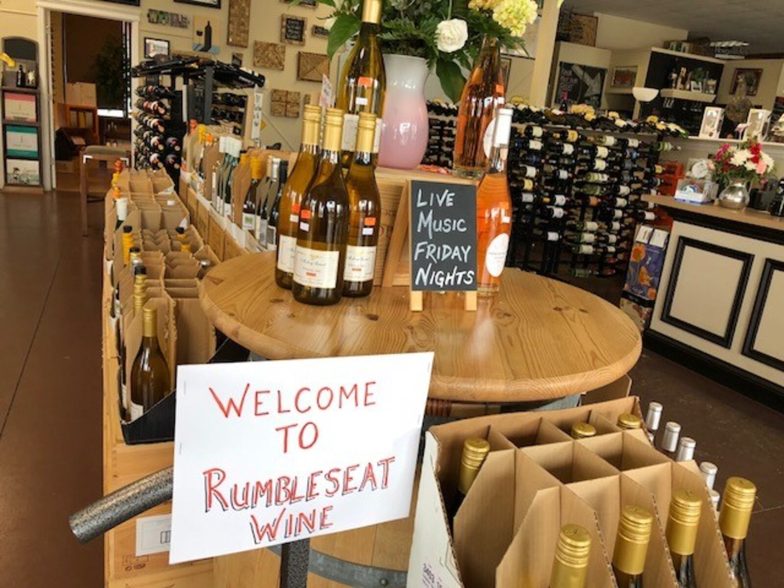 Rumbleseat Wine offers an enjoyable wine-bar experience in Washington Twp. — and hosts a women-only wine tasting each month. MARK FISHER/STAFF