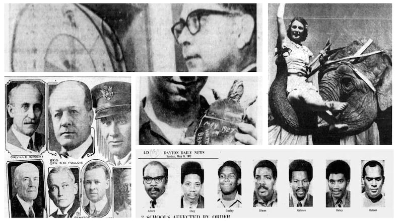 Dayton history headlines for the week of May 5-May 11. DAYTON DAILY NEWS ARCHIVES