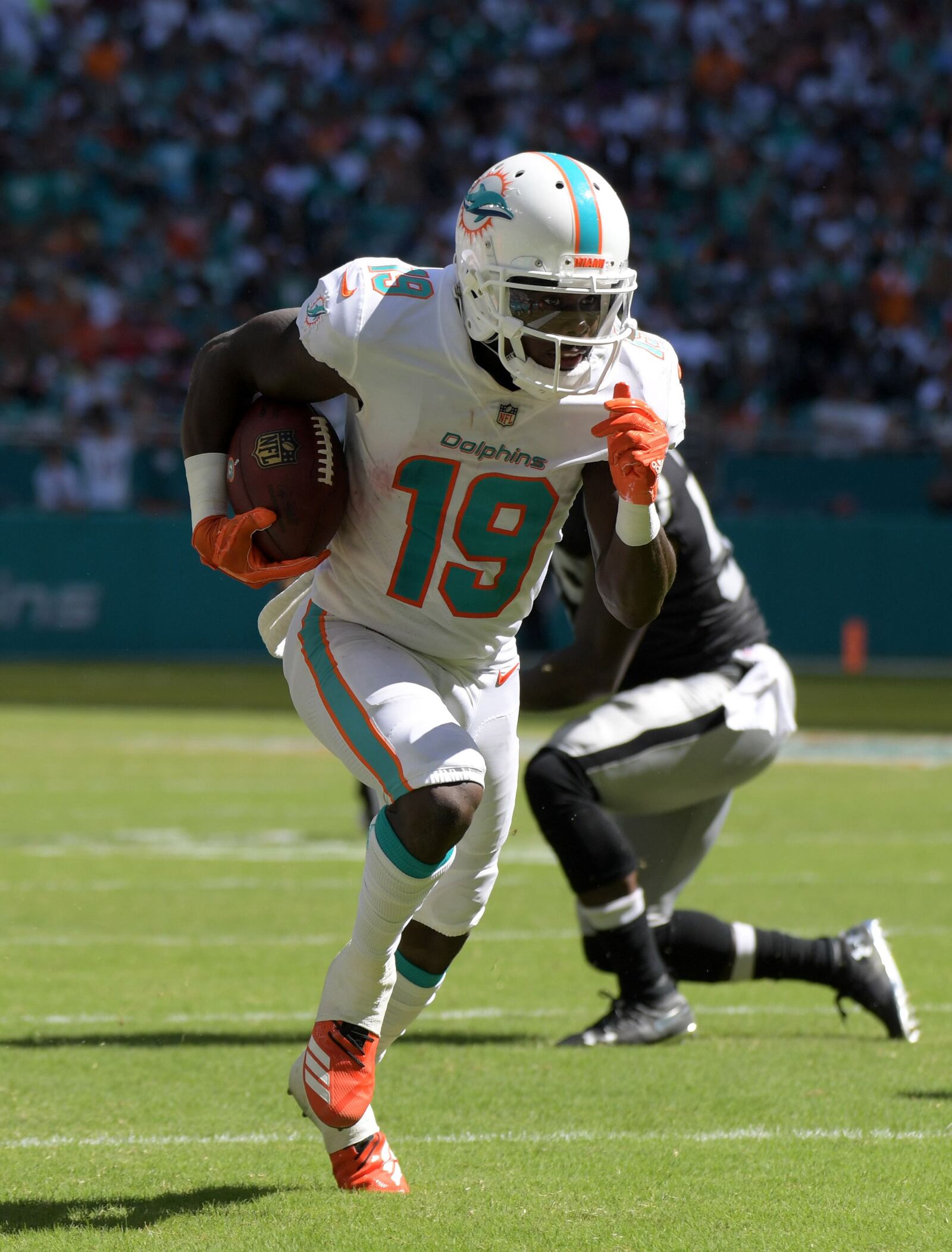 The Miami Dolphins and wide receiver Jakeem Grant are off and running to an unbeaten start.