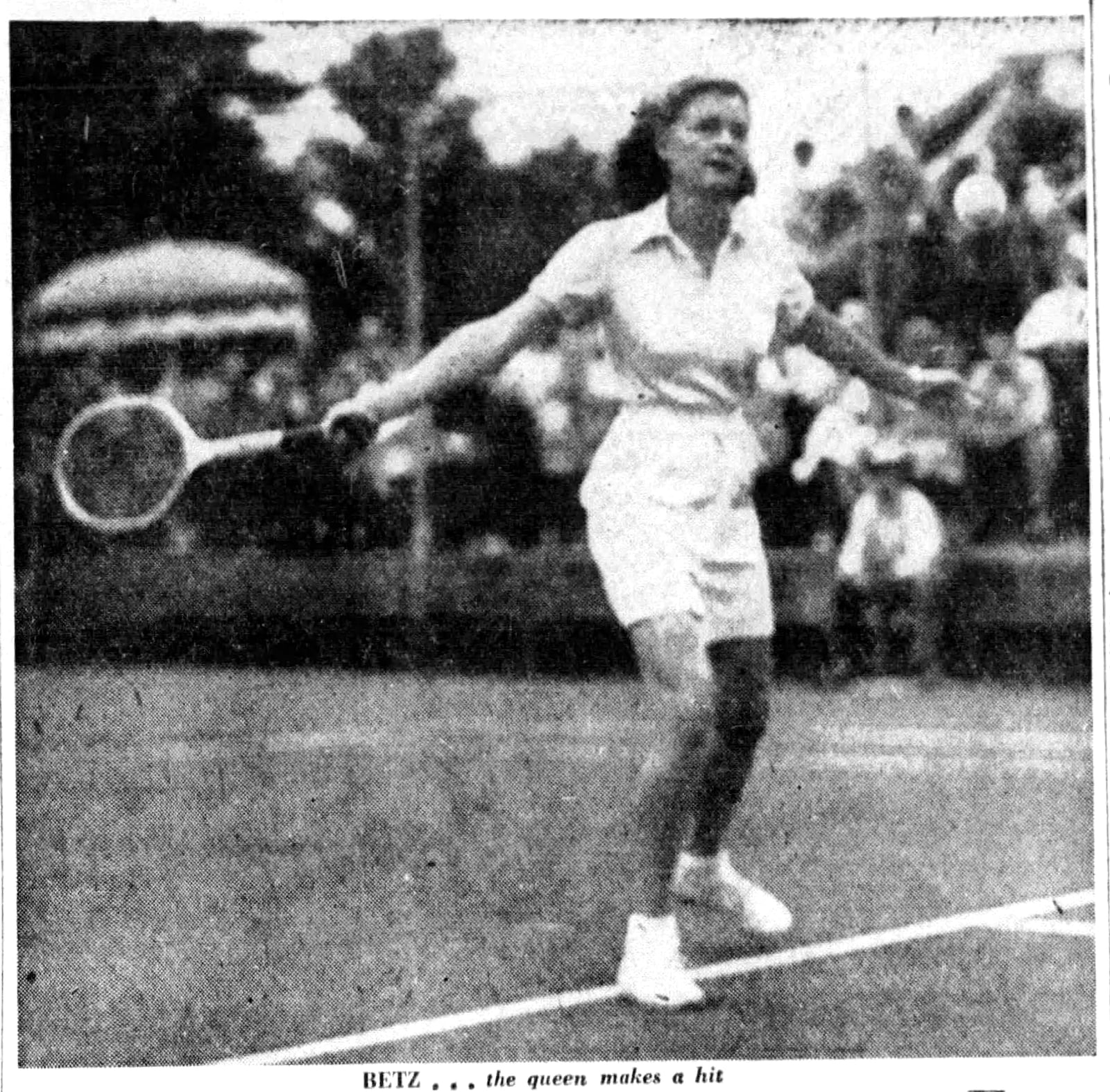 Pauline Betz Addie was from Dayton, and she became a great tennis champion in the 1940s. Not only was she the No. 1 female player in the world in 1946, but eventually she was enshrined in the Tennis Hall of Fame. DAYTON DAILY NEWS ARCHIVES