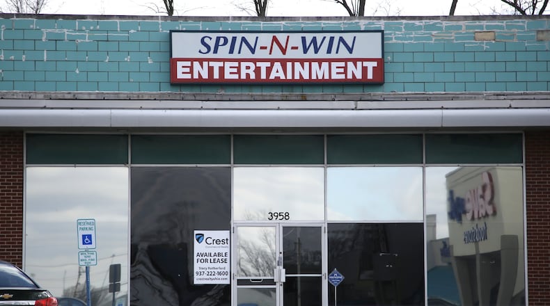 This property at 3958 Linden Avenue in Dayton is included on the list of applicants for medical marijuana dispensaries in Ohio. TY GREENLEES / STAFF