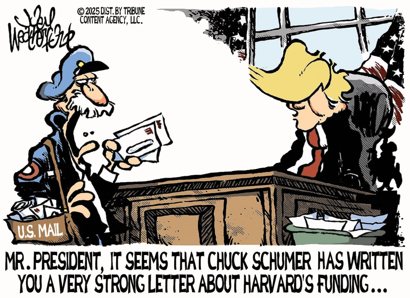 CARTOONS: Joey Weatherford, May 5, 2025