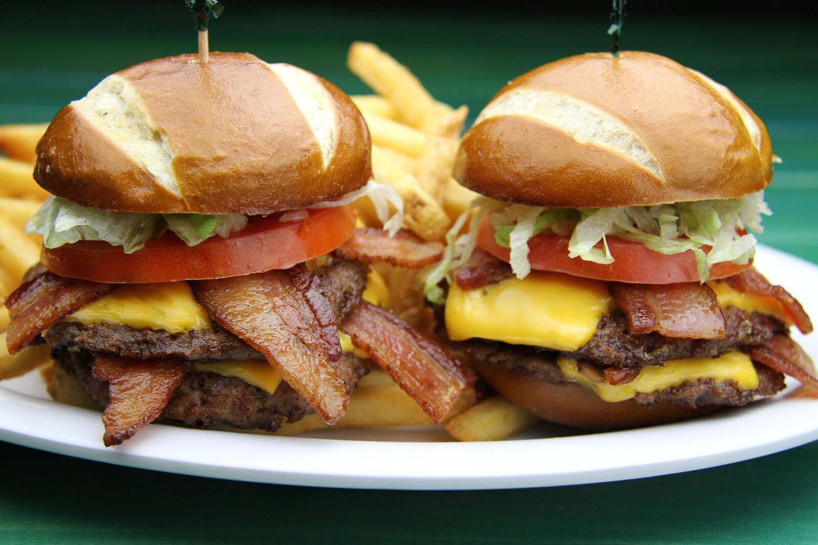 A slider at Beef O Brady’s which has morphed into Wings Sports Bar and Grille.