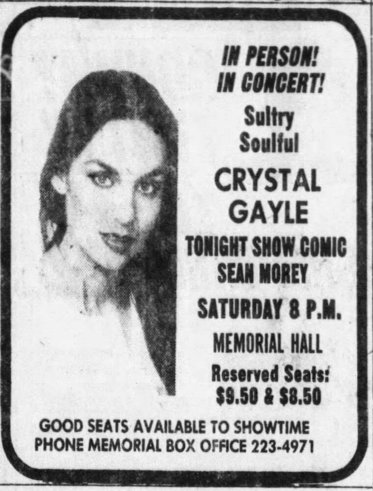 Memorial Hall concerts and shows
