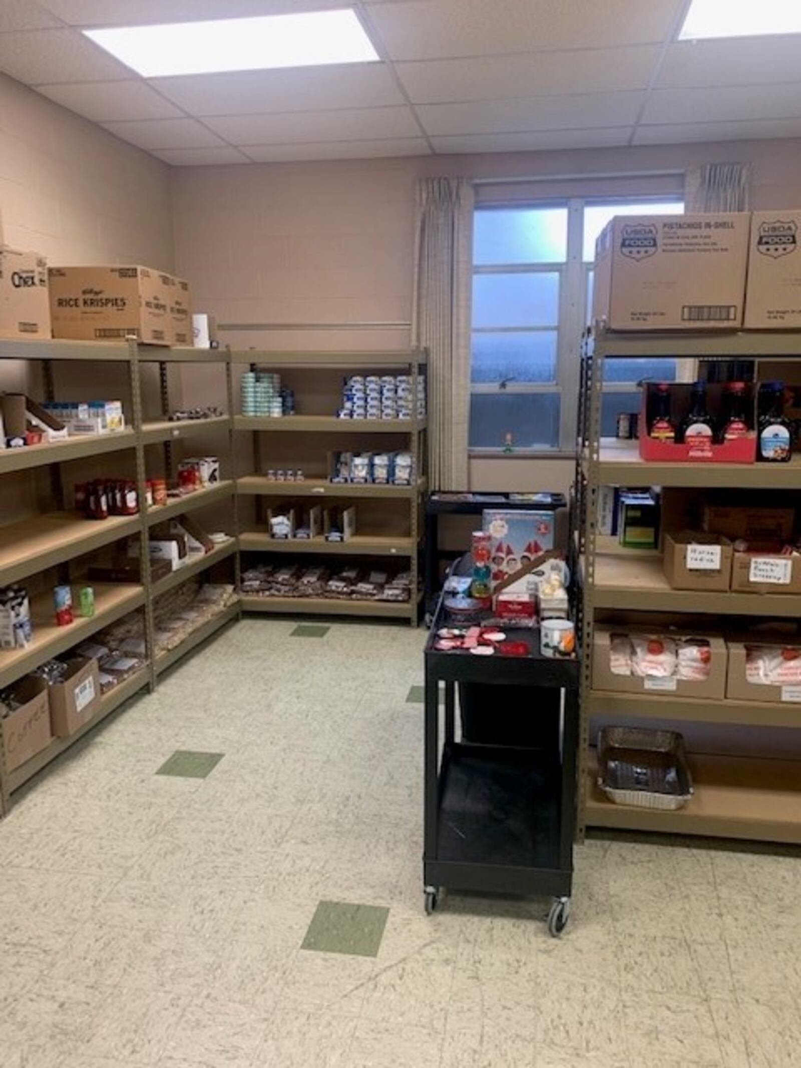 The MUM food pantry in West Carrollton has been in existence for
over 30 years.