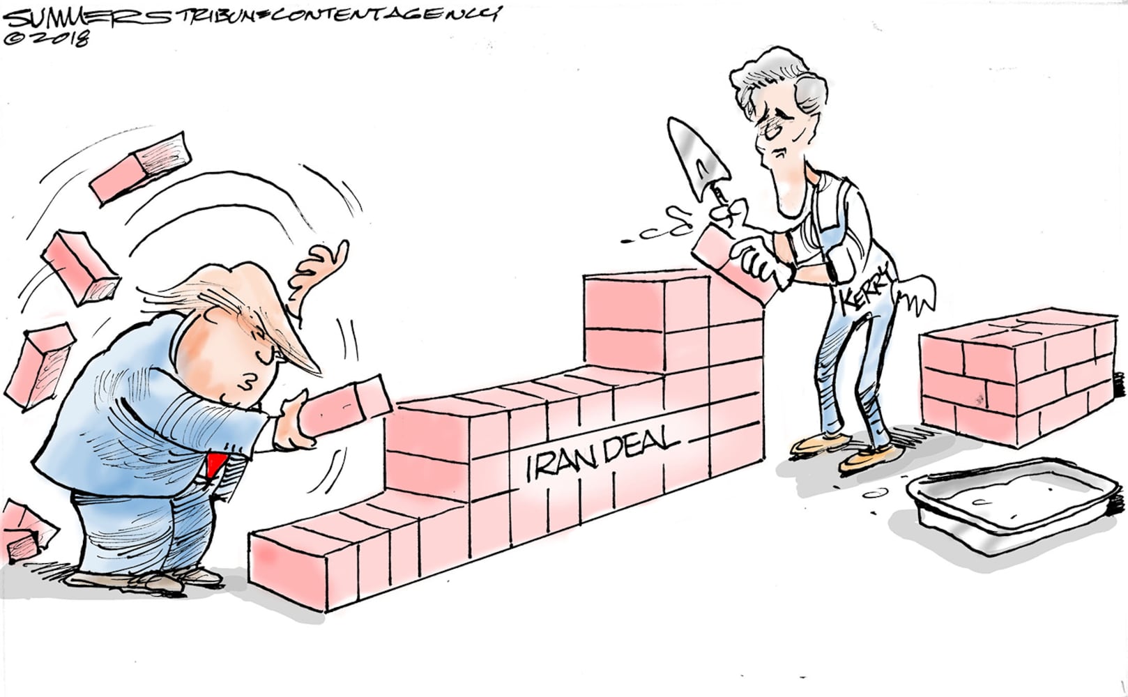 Week in cartoons: The Iran deal, Rudy Giuliani and more