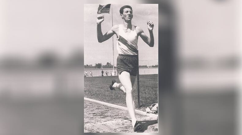 FILE: The year 2014 marked the 50th anniversary of West Milton’s Bob Schul’s gold medal victory in the 5,000 meters at the 1964 Tokyo Olympics