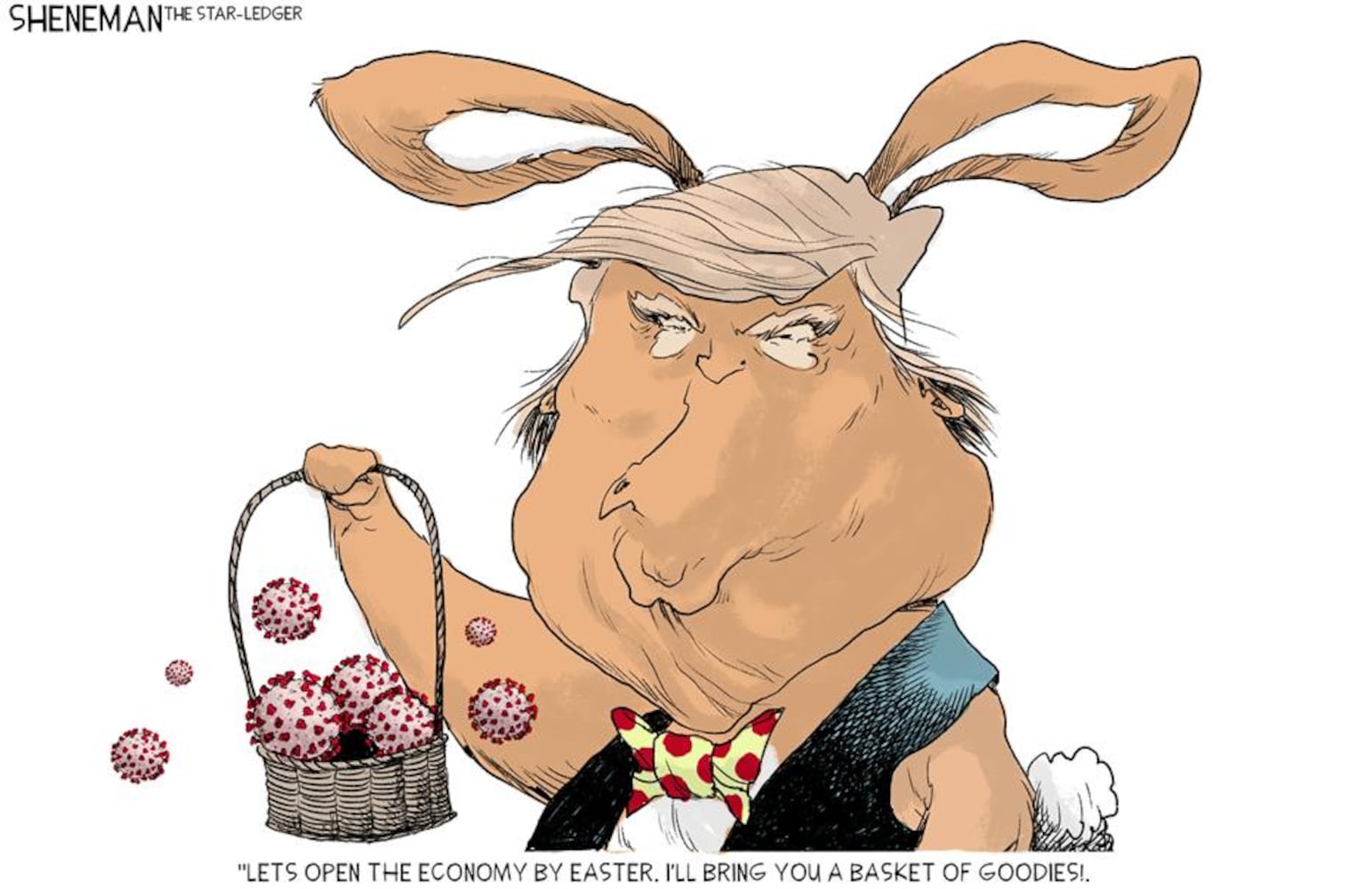 Week in cartoons: Surgical mask shortage, the economy and more