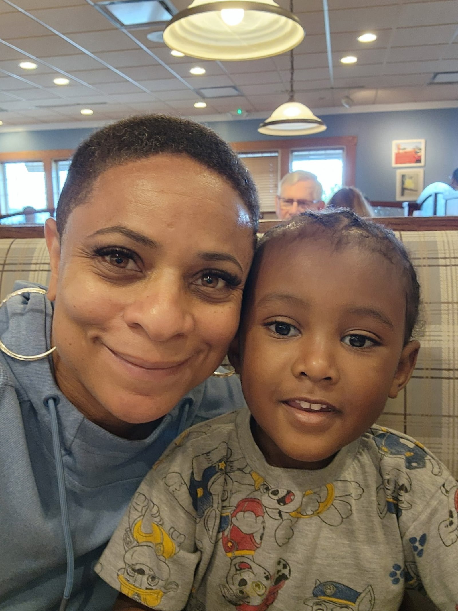 Two-year-old Uriel “Uri” Herrell is the son Shirneal Burnside-Herrell and Drew Herrell. Jones coached Burnside at Sinclair and said she considers herself “a surrogate mom” of her former player. When Shirneal and Drew honeymooned recently in  the Dominican Republic, they left Uri with Jones, who has no kids of her own, and got a quick education in toddler life and Uri’s love of dinosaurs. CONTRIBUTED PHOTO