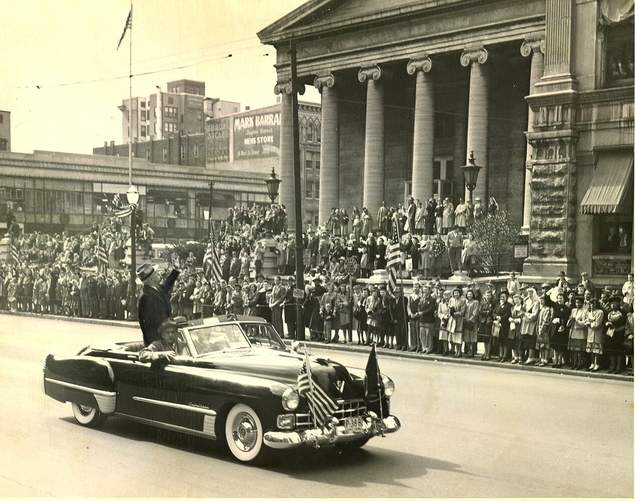 Presidential visits to Dayton