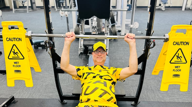 “I dress conservatively at work, so having the freedom to express myself outside of my professional role is great. I have always been artistic," says Jay Ellis, who enjoys wearing different outfits while working out. Contributed photos by Lori Vavul-Roediger MD