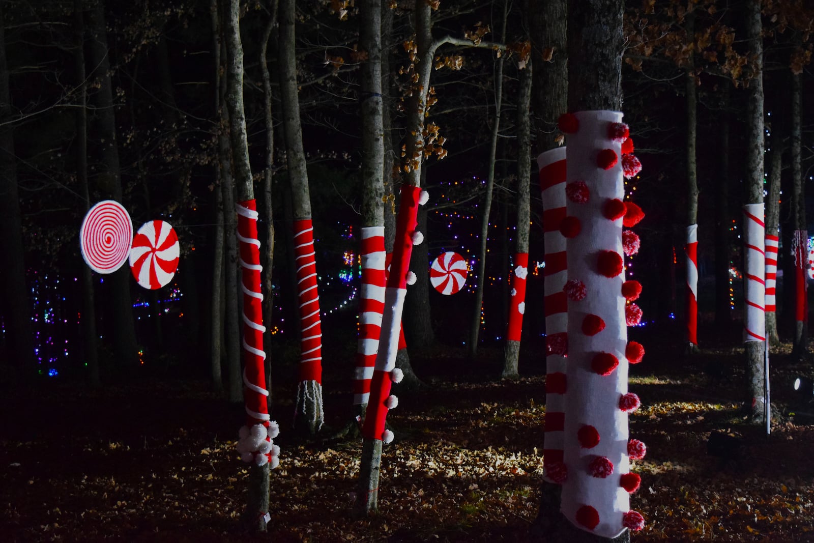 Pyramid Hill Sculpture Park & Museum in Hamilton transforms into a drive-through holiday lights show. The park is located on Hamilton Cleves Road. CONTRIBUTED/FILE