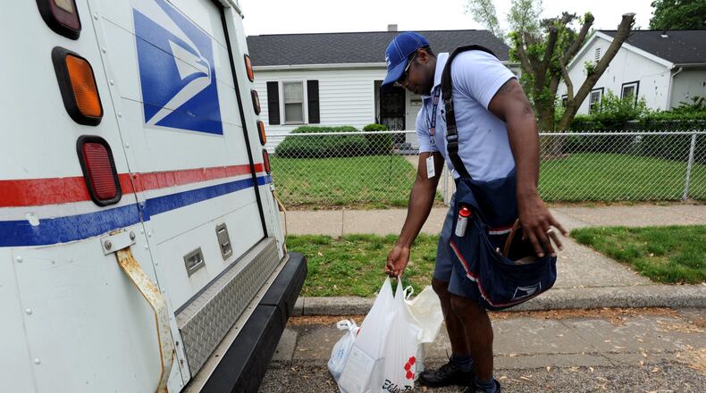 The National Association of Letter Carriers' 30th annual Stamp Out Hunger food drive is Saturday, May 14. Residents are asked to place nonperishable food donations in a bag by or in the mailbox ahead of normal delivery time. STAFF FILE